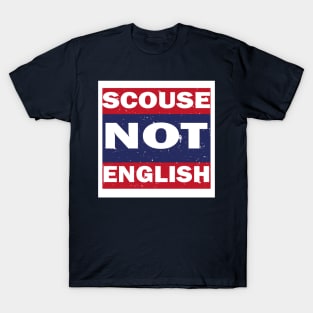 Scouse not English. Liverpool pride T-Shirt